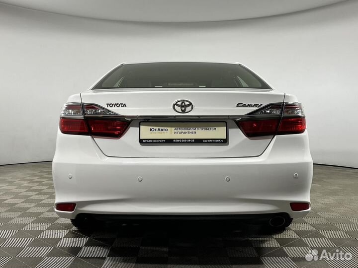 Toyota Camry 2.5 AT, 2016, 177 370 км