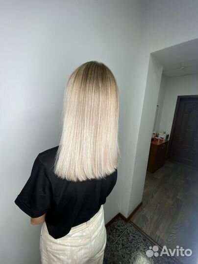 Окрашивание волос на дому