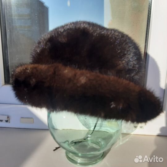Шляпа женская норковая размер 57 - 58