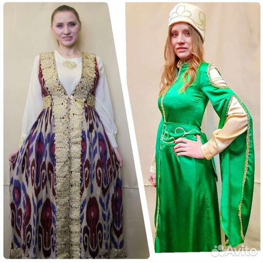 Костюм узбечки, кавказский национальный