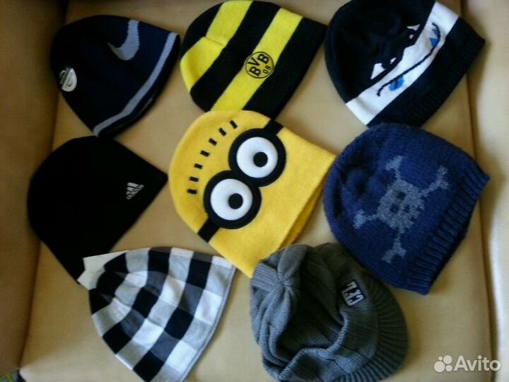 Шапки разные, Nike Zara Lenne