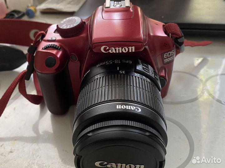 Компактный фотоаппарат canon eos 1100D