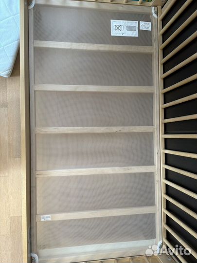 Детская кроватка IKEA гулливер с матрасом