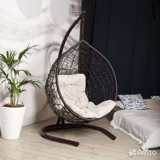 Подвесные качели кокон до 200 кг