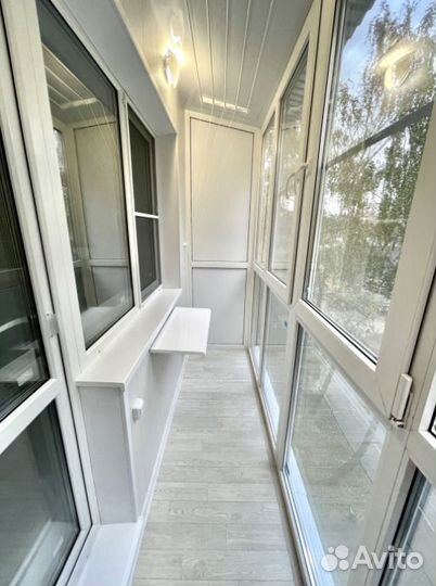 Остекление\ремонт балконов лоджий под ключ Крск