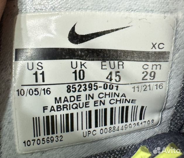 Кроссовки Nike Kyrie 3 Оригинал 11US 29см