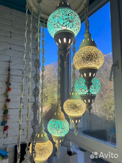Люстра потолочная в арабском стиле