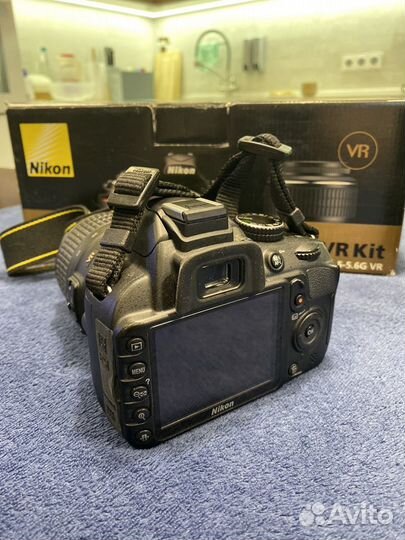 Зеркальный фотоаппарат nikon d3100 kit 18-55