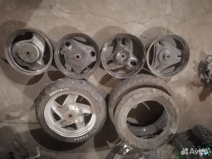 Запчасти для скутера