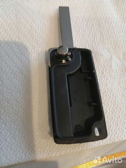 Корпус ключа peugeot