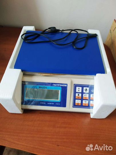 Новые электронные весы (мт-6-гастроном)