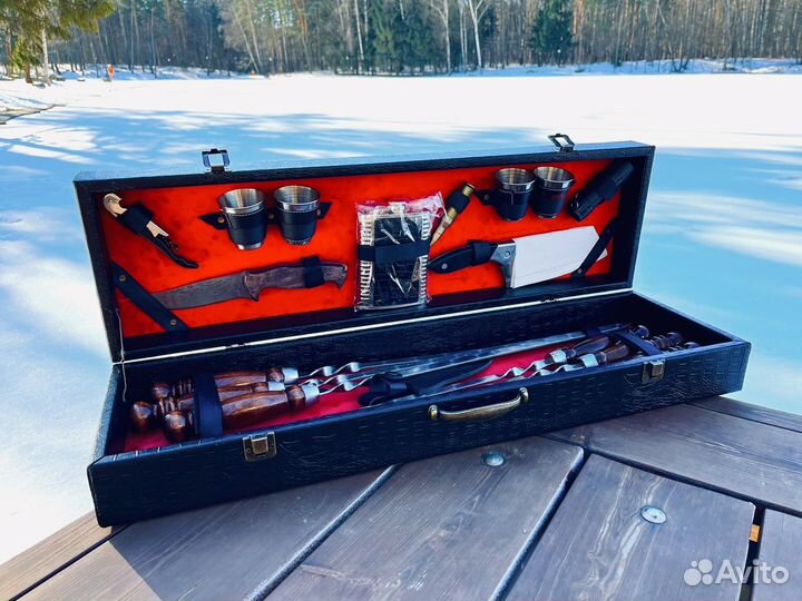 Шашлычный набор подарочный