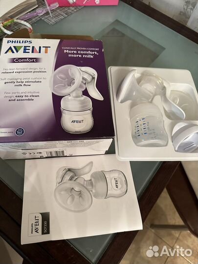 Молокоотсос avent ручной