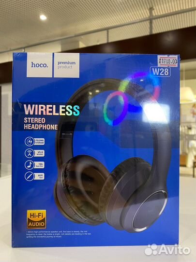 Беспроводные наушники Hoco W28