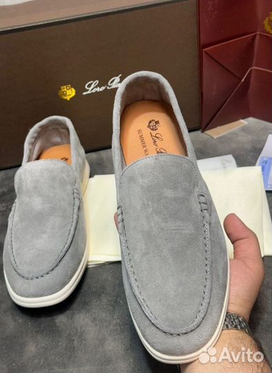 Лоферы Loro Piana комфортные