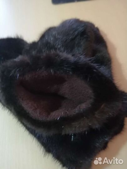 Рукавички норковые