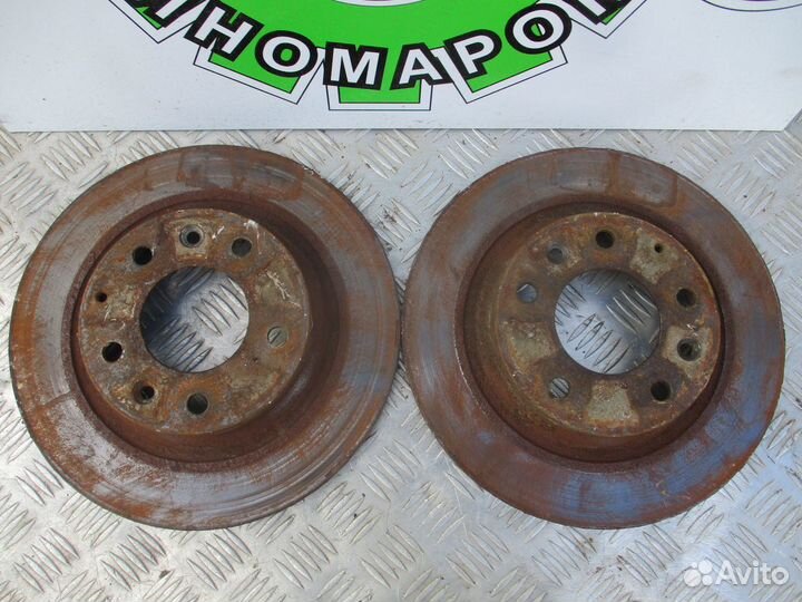 Диски тормозные задние FAW Besturn B50 2012г