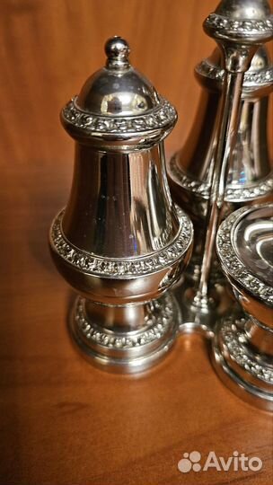 Круэт. Набор для специй на подставке. Англия