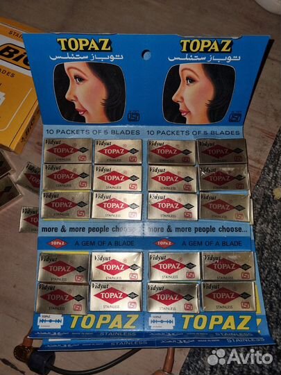 Лезвия для бритья Bic topaz