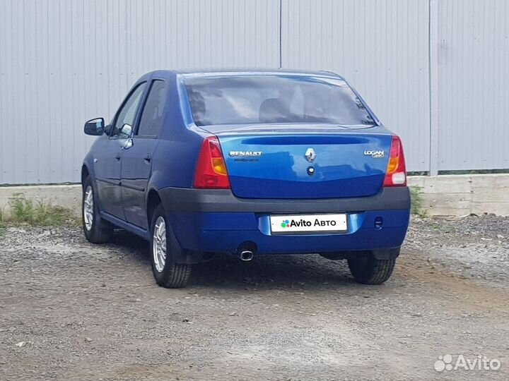 Renault Logan 1.4 МТ, 2007, 117 223 км