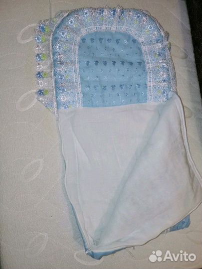 Конверт на выписку с шапочкой