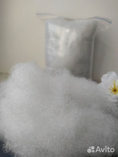 Наполнитель для игрушек, синтепух (прочес), 100г