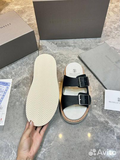 Шлепанцы мужские brunello cucinelli