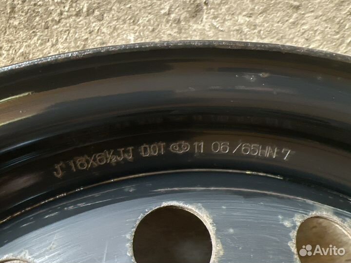 Диск штампованный r16 Toyota