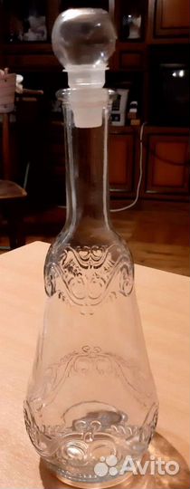 Графины-штофы для крепких напитков