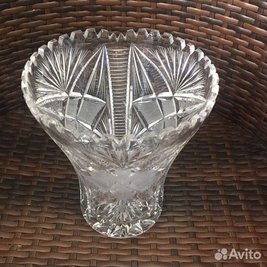 Хрустальная ваза СССР