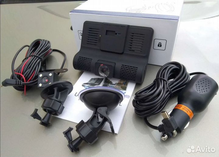 Видеорегистратор 3 камеры