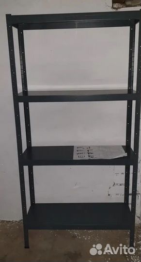 Стеллаж металлический power 912х1824х300/ черный