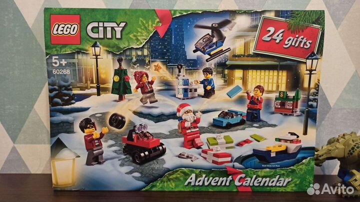 Lego 60268 Новогодний календарь City (новый)