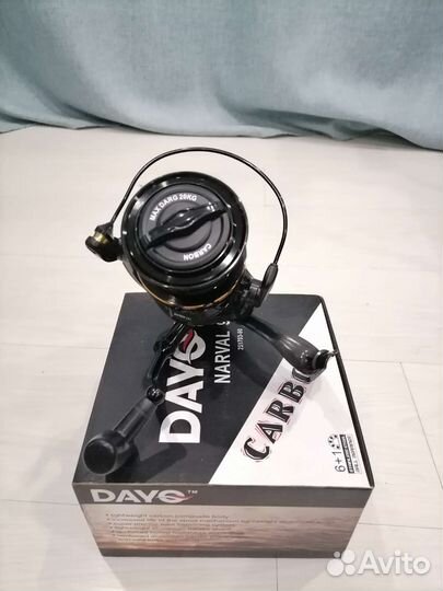 Топовая Карповая Катушка Dayo New Narval / 9000