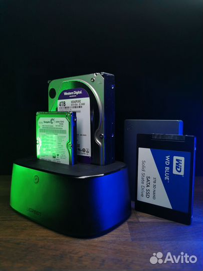 SSD nvme M2 серверный HDD и док-станция