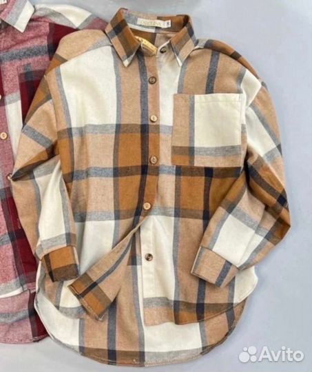 Рубашка 10-12 лет хб