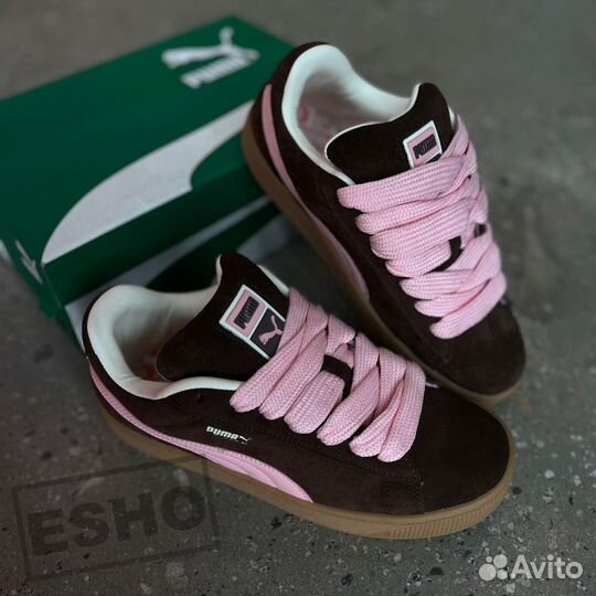 Puma Suede Classic XL Brown Pink