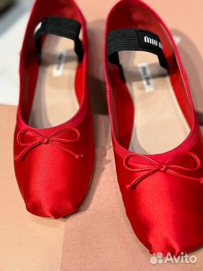 Балетки Miu Miu 36-41 3 цвета в наличии