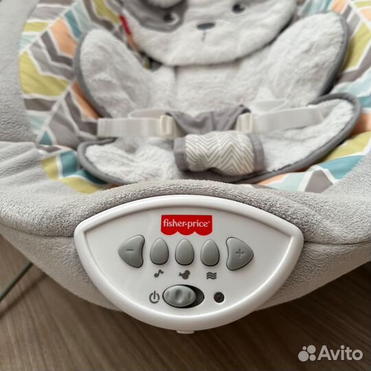 Шезлонг для новорожденного Fisher Price щенок