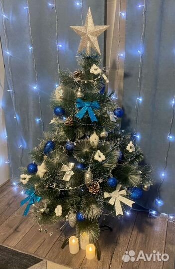 Елка искусственная пушистая Новая Сосна Новогодняя