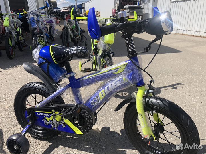 Детский велосипед 16 и 12 радиус