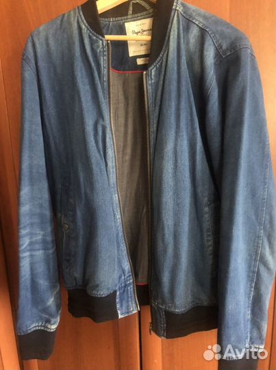 Джинсовая куртка мужская pepe jeans