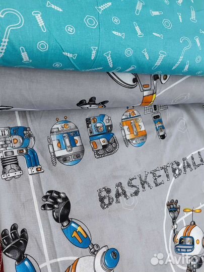 Бязь ширина 150см детская ткань в наличии хлопок