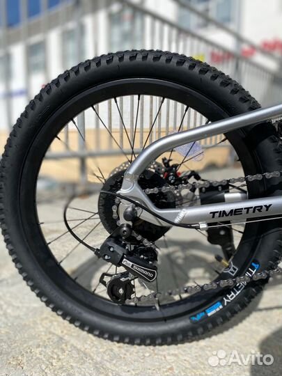 Велосипед timetry 20 двухподвес Shimano алюминь
