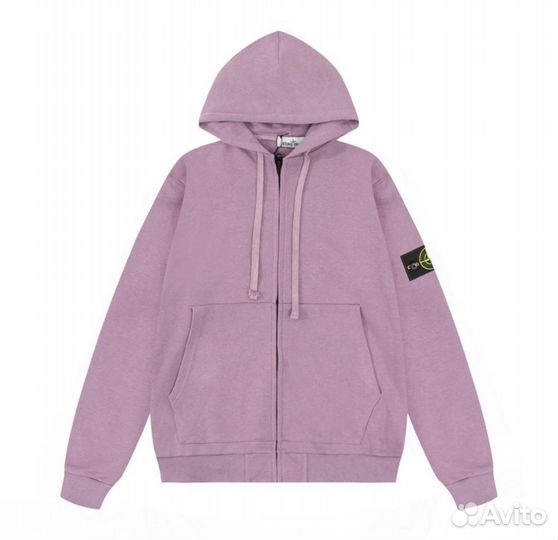 Stone island zip hoodie