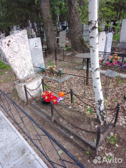 Уход за могилами, Покраска оградок