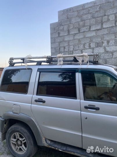 Релинги на крышу УАЗ патриот