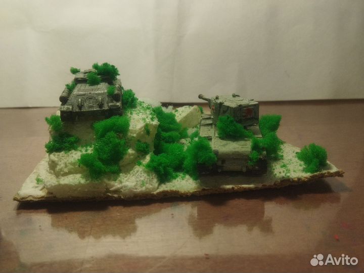 Диорама в масштабе 1 к 100