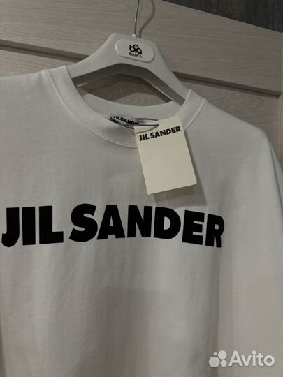 Футболка женская JIL sander белая