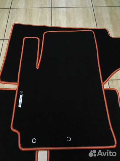 Автоковрики ворсовые Hyundai Solaris Пермиум качес